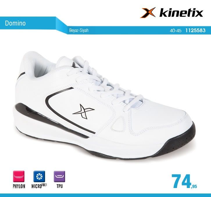 Kinetix beyaz spor ayakkabı modeli