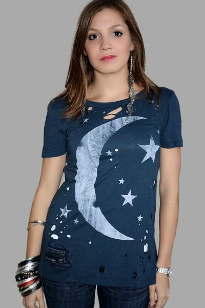Chaser LA Moonshine Tee moonchaser Chaser T shirts, Glamour Kills T shirts at Viktor Viktoria for Winter fun!