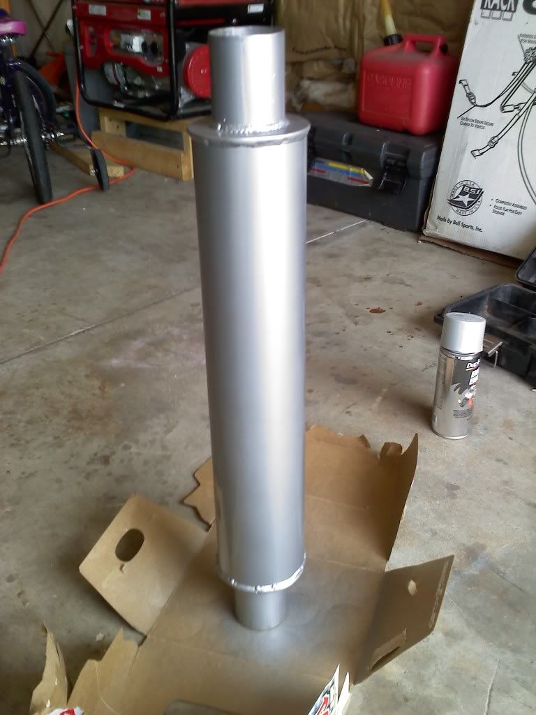 WJ homemade muffler build North American Grand Cherokee Association