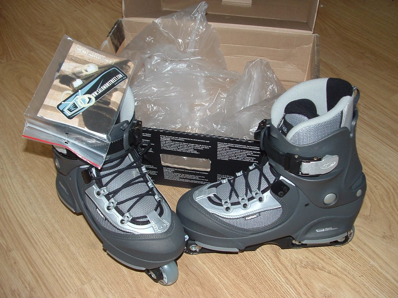 Brand New Salomon Sti Team Inline Aggressive Skates 9 eBay