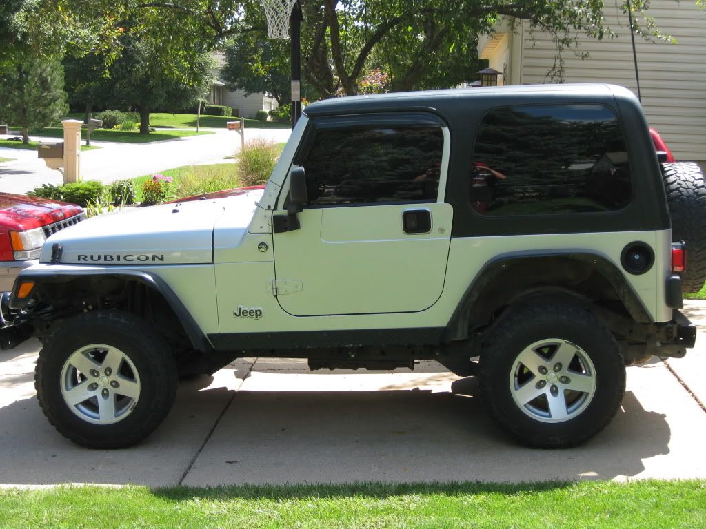 Max tire size stock jeep tj #4