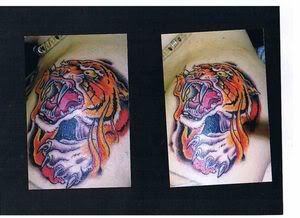 Tiger Tattoo Pabby Red Gypsy Conway AR Little Rock Photo