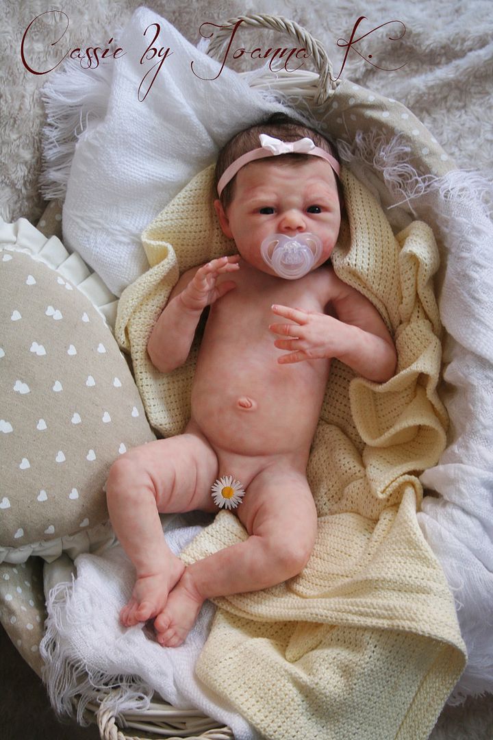 Full Body Silicone Baby Doll Prototype Cassie By Joanna Kazmierczak