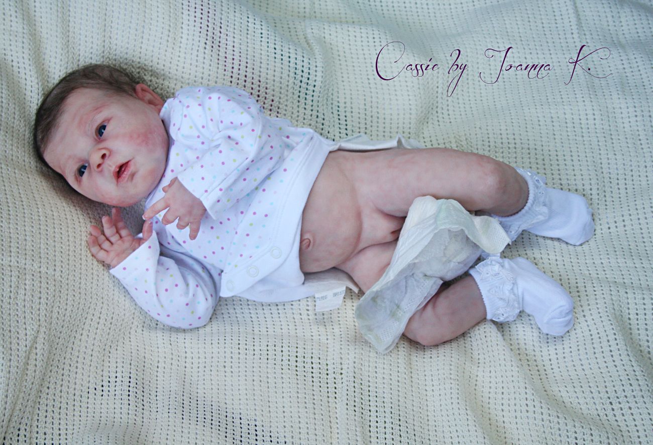 Full Body Silicone Baby Doll Prototype Cassie By Joanna Kazmierczak