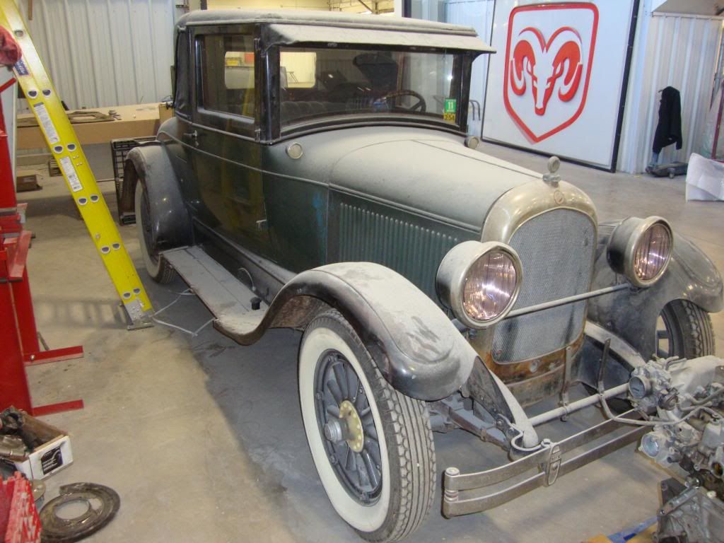 1928 Chrysler 52 coupe #5