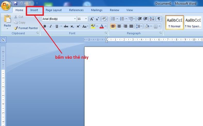 Hướng dẫn cách đánh số trang trong Microsoft word 2003 2007 2010 từ trang bất kỳ bỏ trang đầu