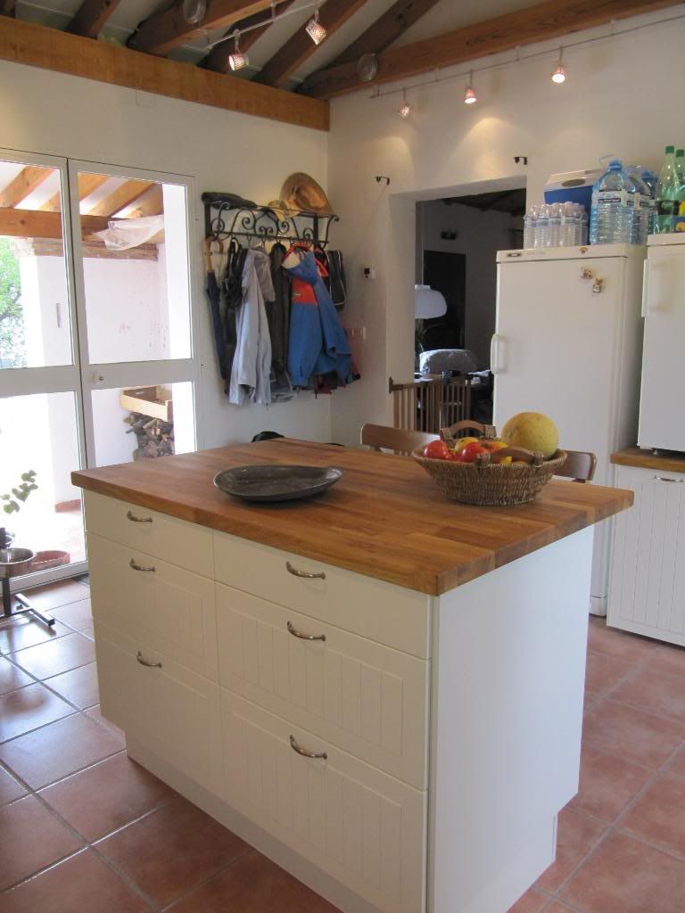 White Kitchen In Southern Spain