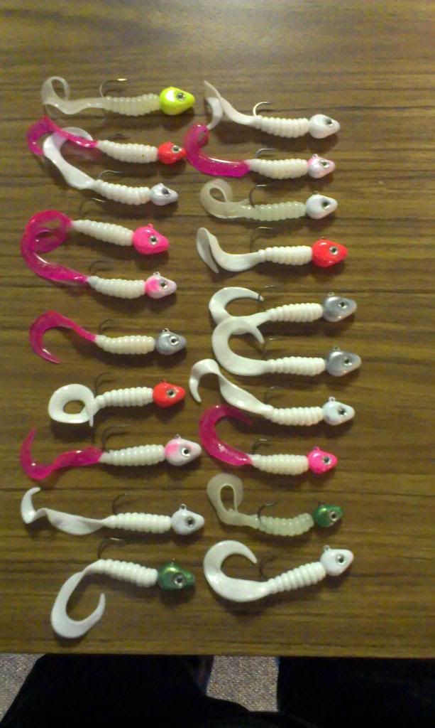 Burbot and lake trout jigs?