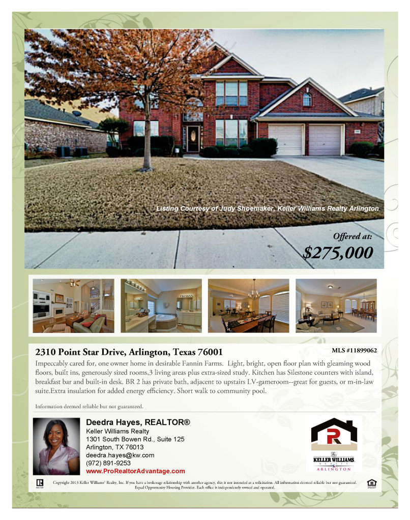 2310 Point Star Drive, Arlington, TX 76001