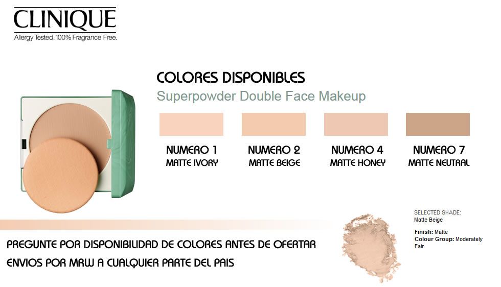 Polvo Compacto Clinique 100 Usa Mayor