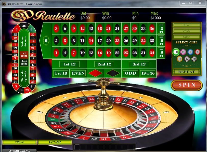 3D Roulette