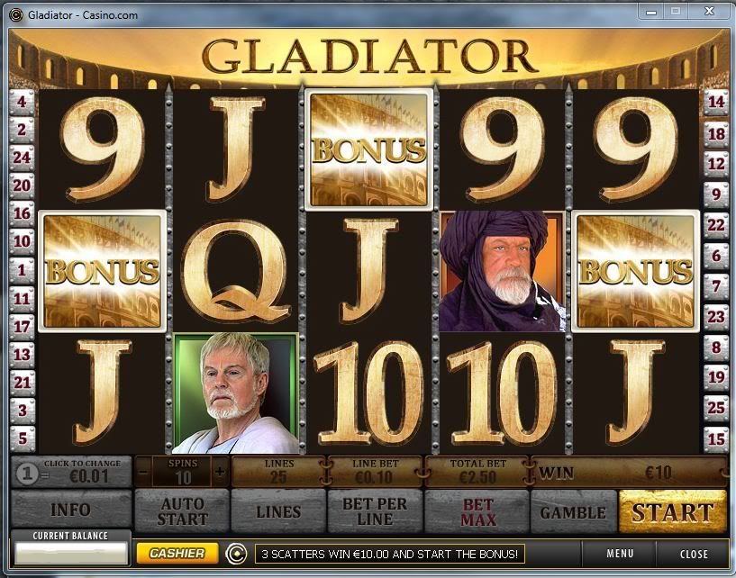 Gladiator Bonus