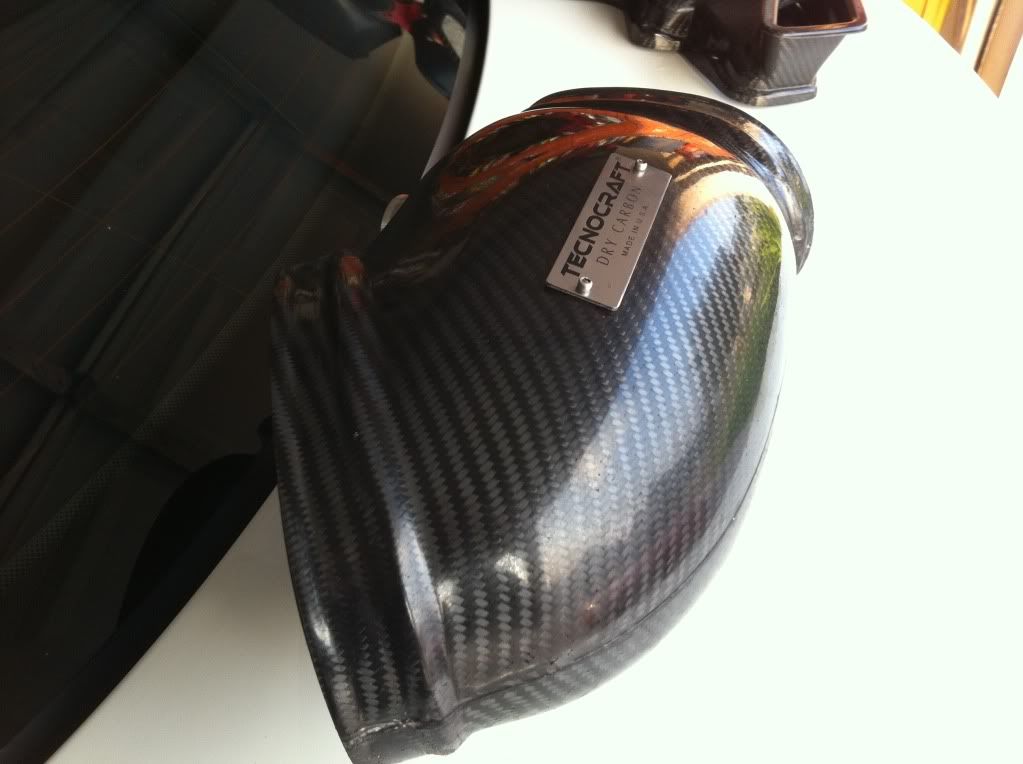 technocraft carbon fiber charge pipe and airbox cover