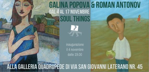 Galina Popova Exhibition in Rome