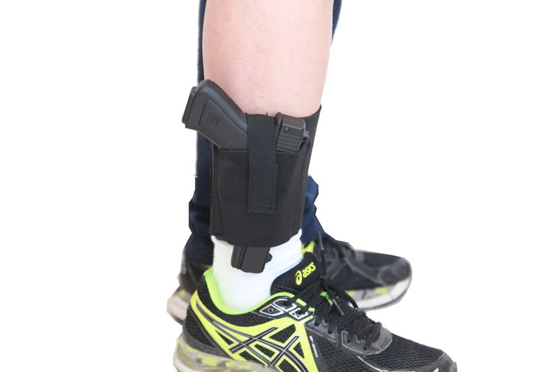 Concealed Tactical Pistol Ankle Holster Every Day Carry Leg Gun Holster