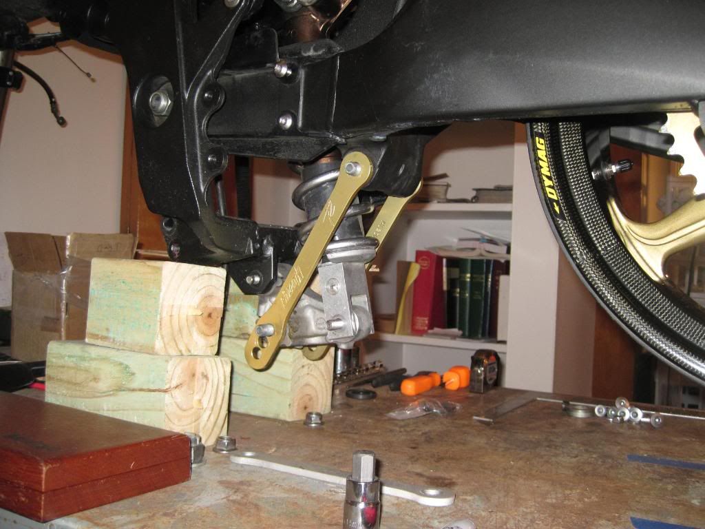 0809 zx10 swingarm install on a A1 Page 2 Kawasaki World