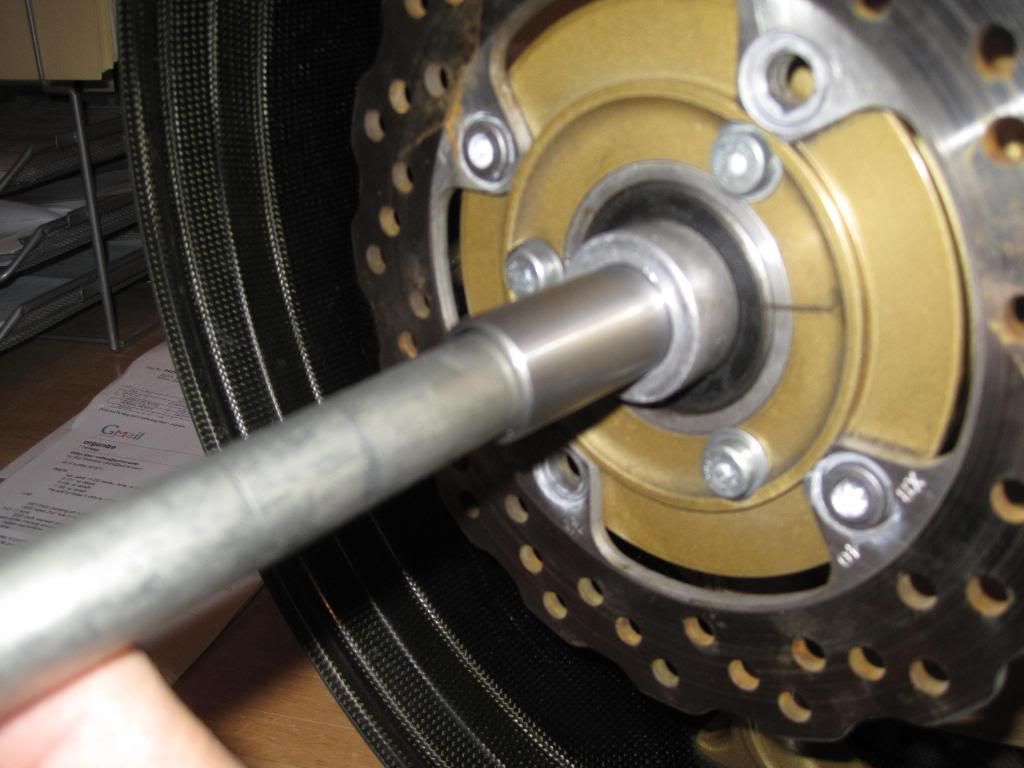 0809 zx10 swingarm install on a A1 Page 2 Kawasaki World