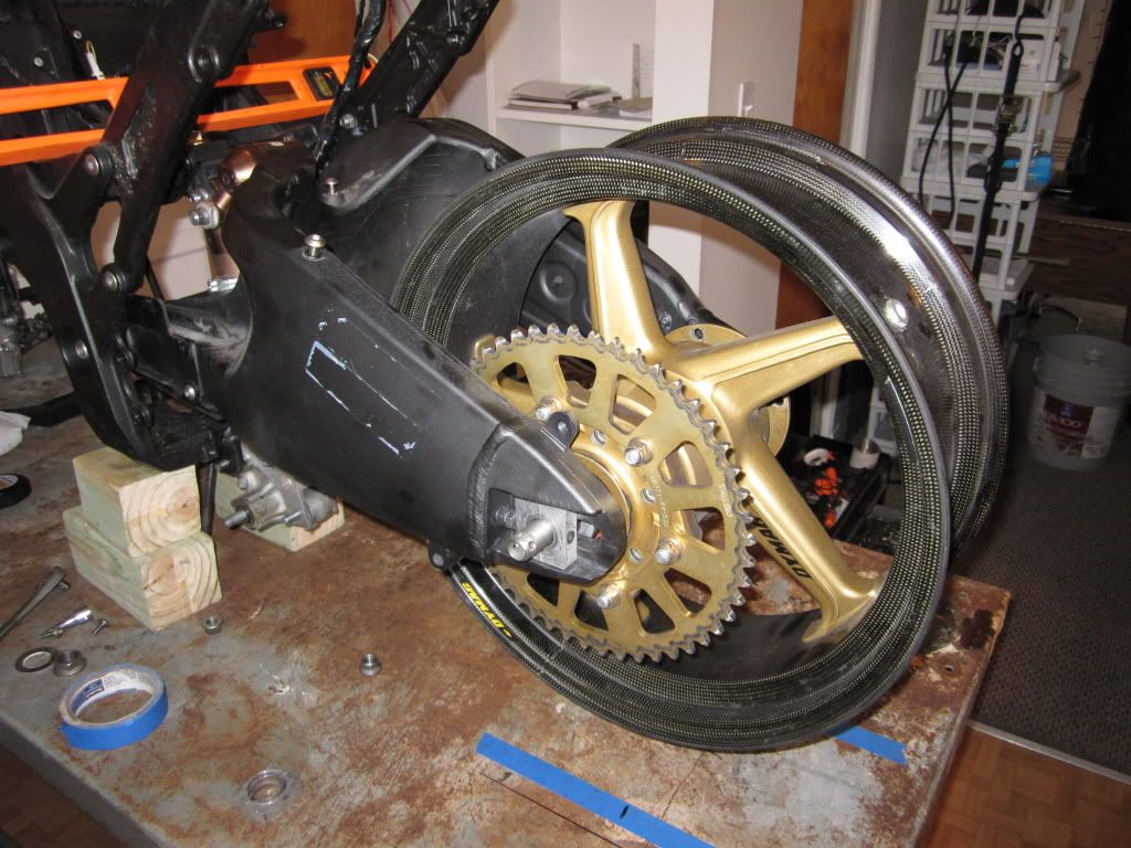 0809 zx10 swingarm install on a A1 Kawasaki Forum