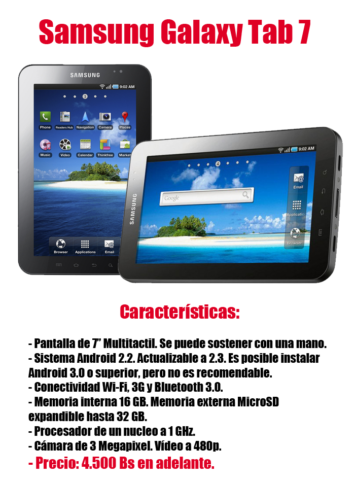 ¿Qué Tablet conviene comprar en Venezuela?