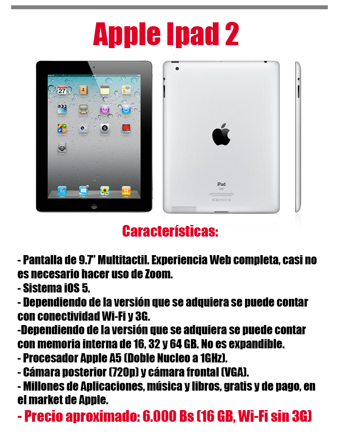 ¿Qué Tablet conviene comprar en Venezuela?