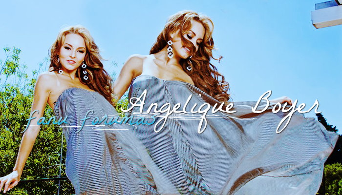 Angelique Boyer fanų forumas
