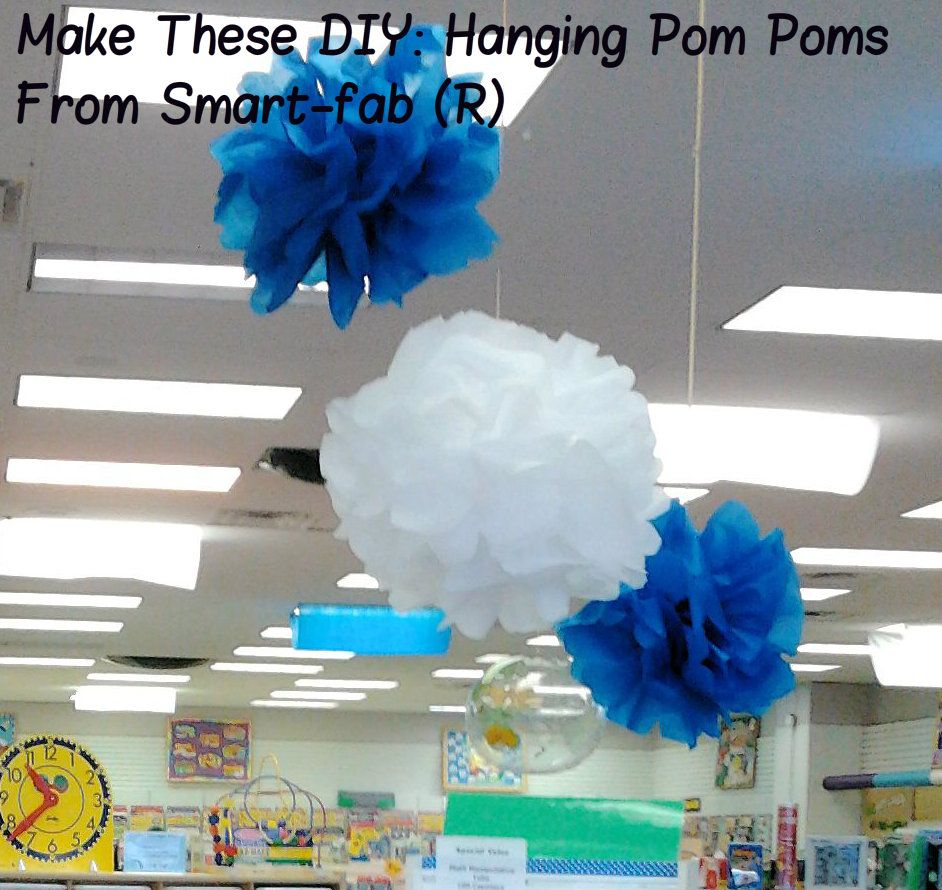 Diy Fluffy Hanging Pom Pom Trend