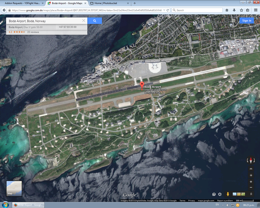 One Cool Airport Bodo Main Air Station Ysflight Headquarters