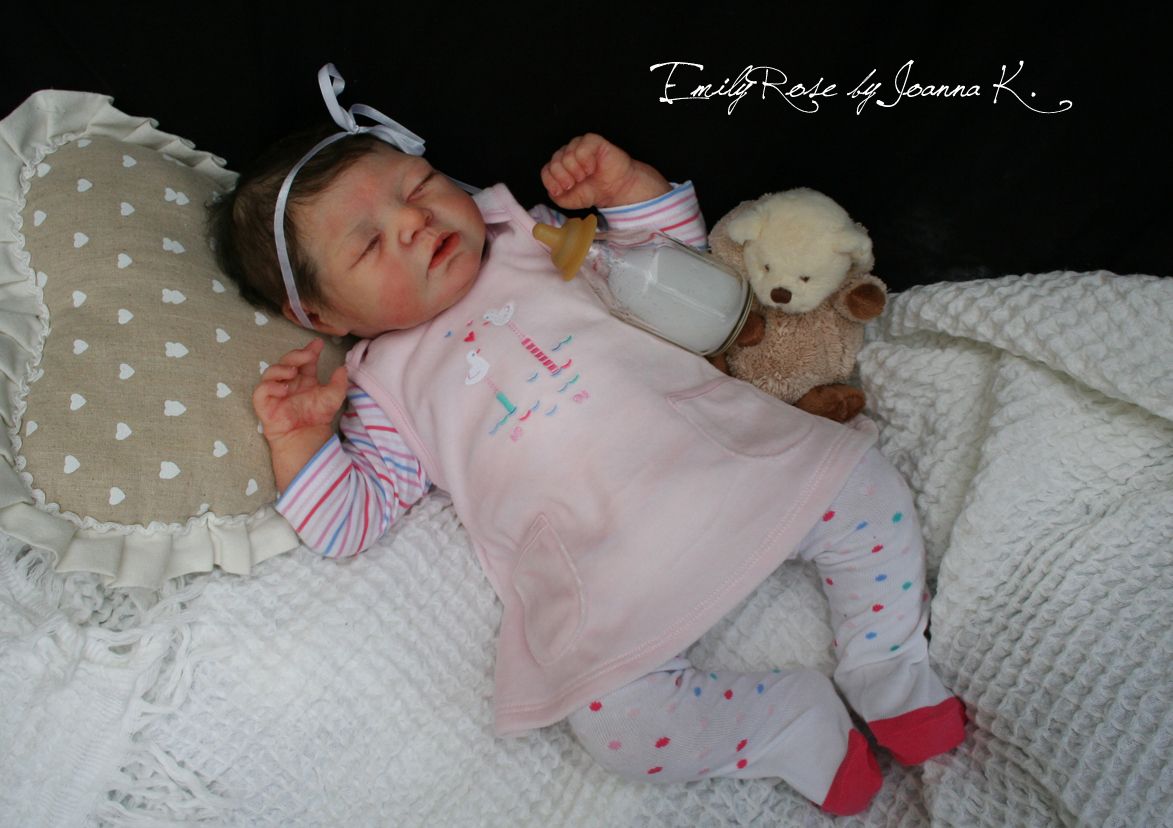 Full Body Silicone Baby Doll Emily Rose 2 by Joanna Kazmierczak
