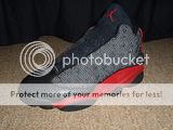 Nike Air Jordan 13 Xiii Bred Dmp Bmp Used 309259 061 9.5 cdp Pack 