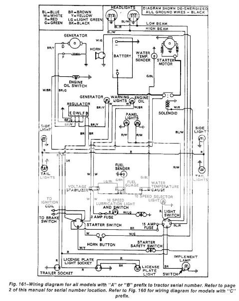 Wiring diagram for 1964 ford 4000 tractor #5