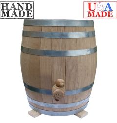 The Kombucha Mamma USA MAde Toasted Oak Continuous Brew System features a 2.5 gallon or 5 gallon brewer
