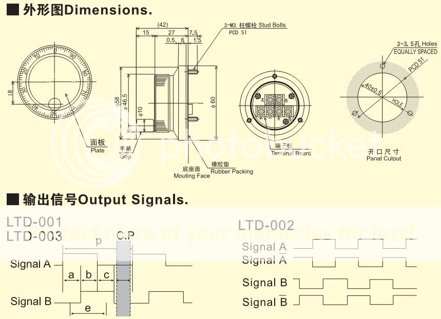 universal CNC MPG manual pulse generator hand wheel encoder 310  