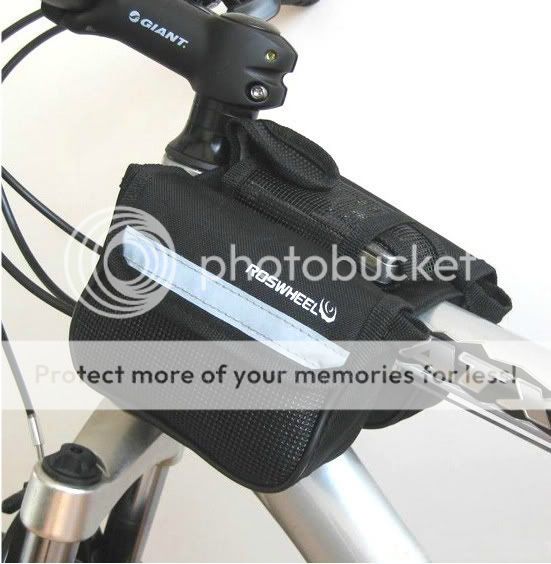 New Bike Bicycle Pannier Triathlon Front Tube Frame Bag  