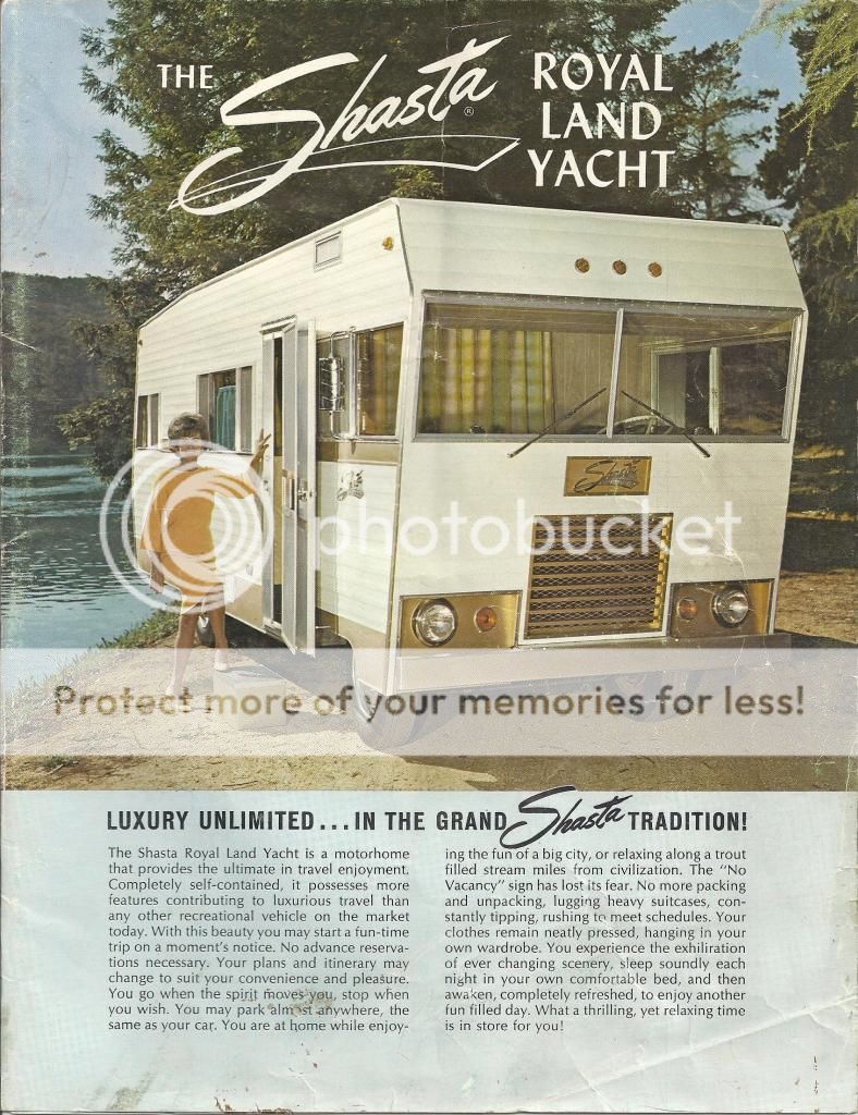 Shasta Royal Land Yacht Motorhome | Vintage Trailer Talk