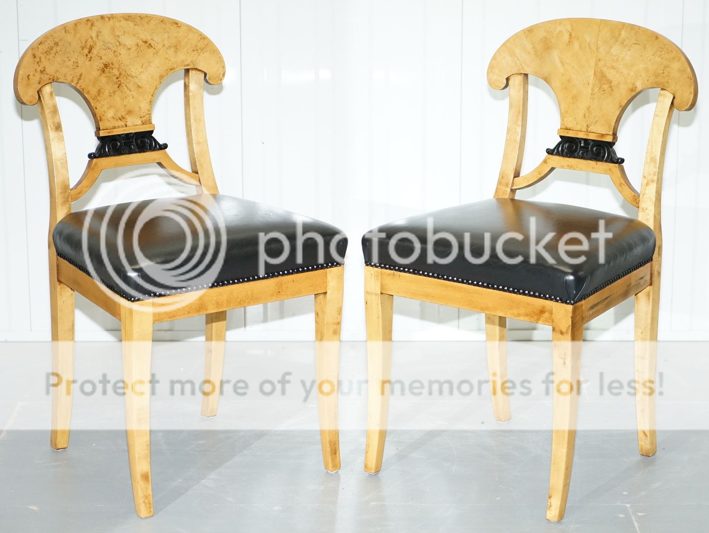 Chairs Occasional Pair Satin Of Pair Stunning Biedermeier